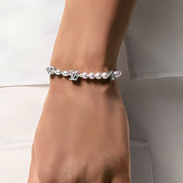 LOUIS VUITTON Pearls Fusion Bracelet-2