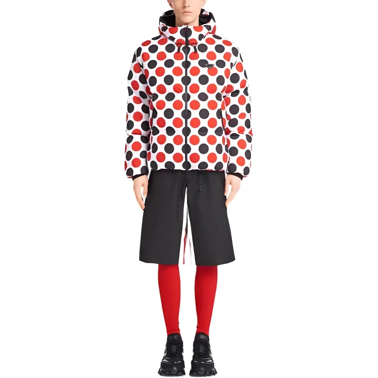 PRADA Down Jackets Men Red-1