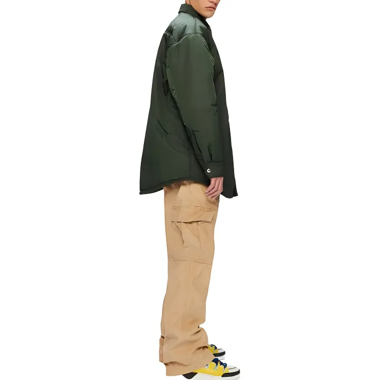 KHRISJOY Jackets Men Marine Green-2