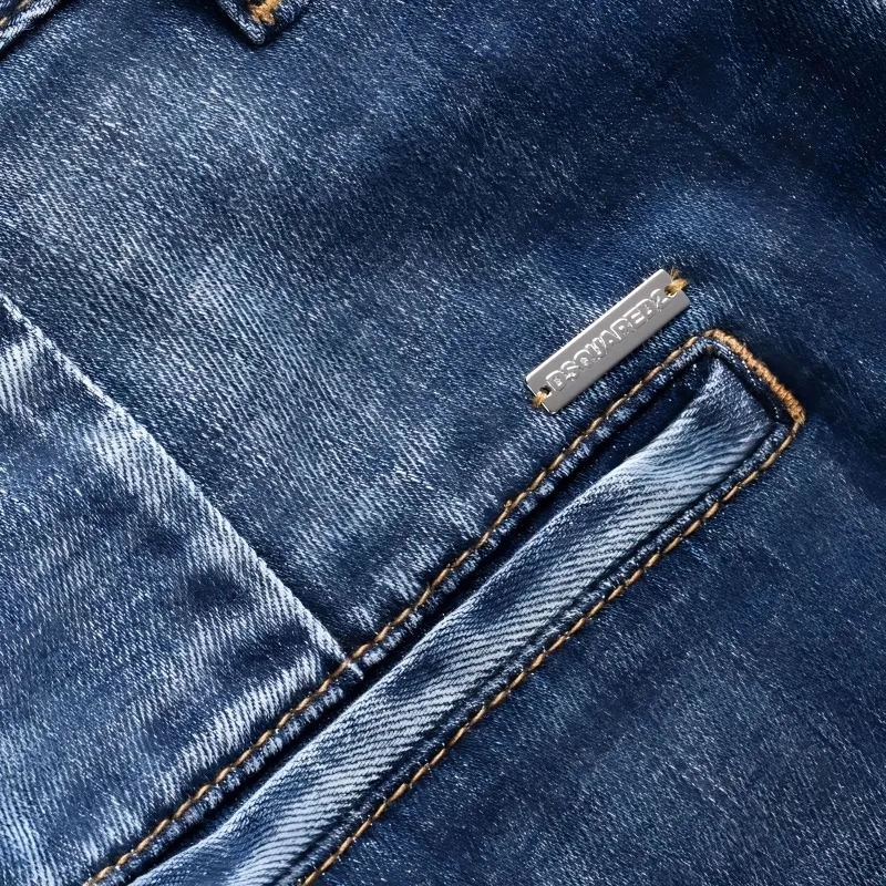 DSQUARED2 Washed-denim Wide-leg Jeans-3