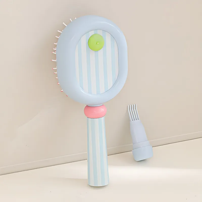 Love Of Wormwood Macaron Color Series Air Cushion Comb Straightening Prosperity Convenient For On The Go Use-4