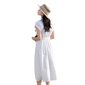 ZIHAN Short Sleeved Dress Women's