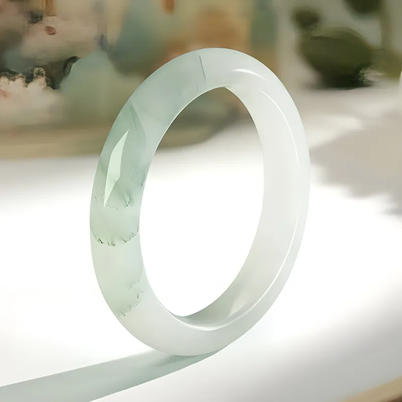 Bear Silversmith Tianshan Jade Bangles Women's-8