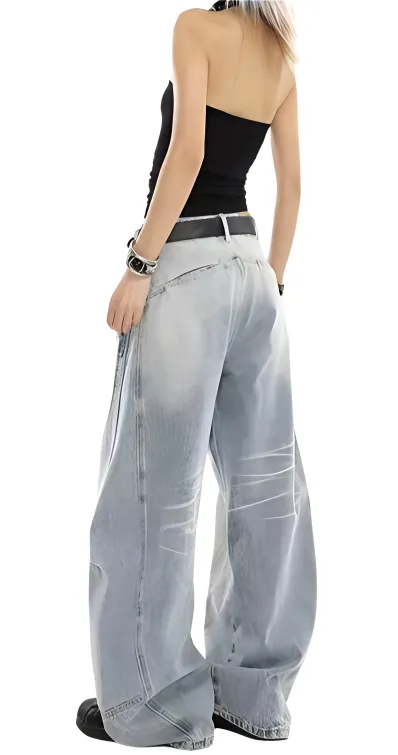 TESTUNG Jeans Unisex Blue-6