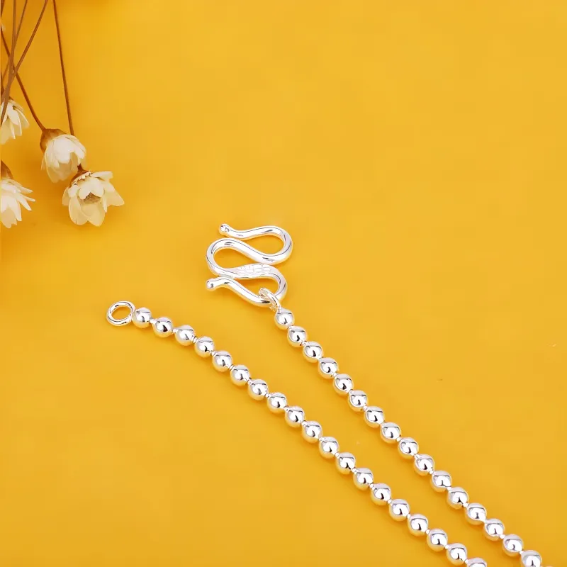 UZIID Sterling Silver Necklaces Unisex-5