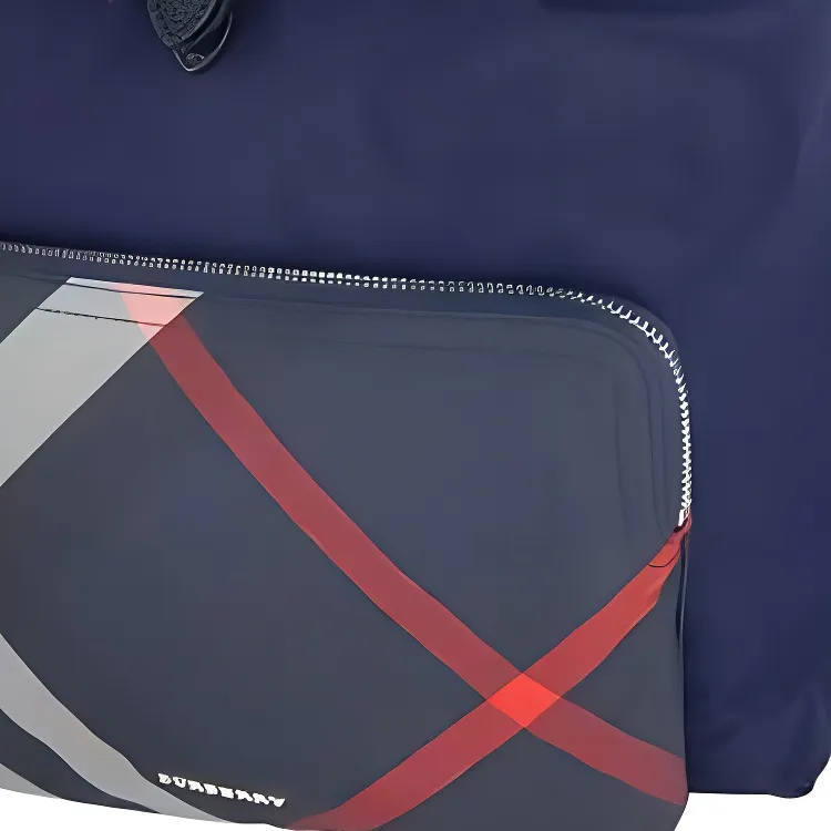 Burberry Nylon Backpack Men's Dark Blue-2