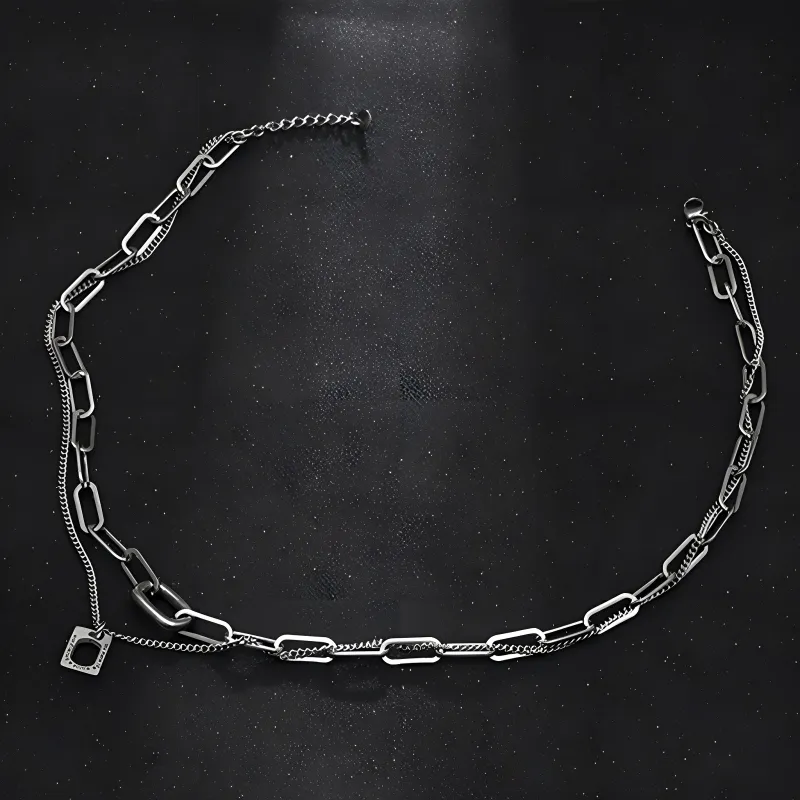 KOOGIS Titanium Steel Necklaces Women's-2
