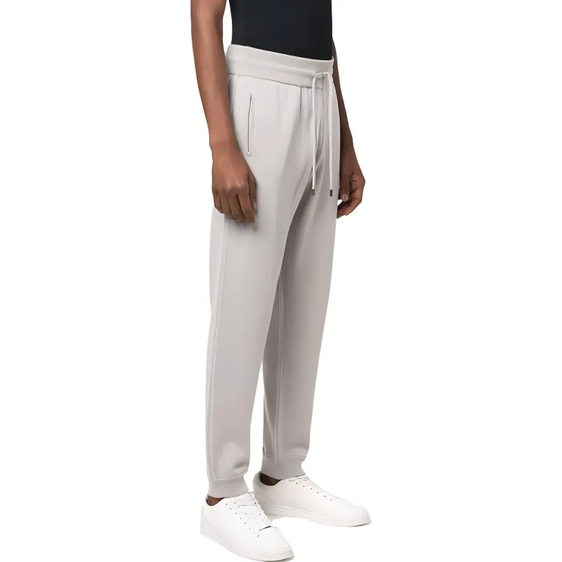 Ferragamo Knitted Sweatpants Men Gray-2