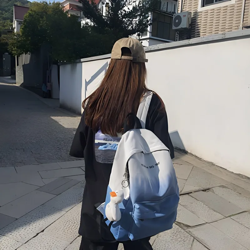 S.REPHEN Canvas Backpack Regular Unisex Multicolor-10