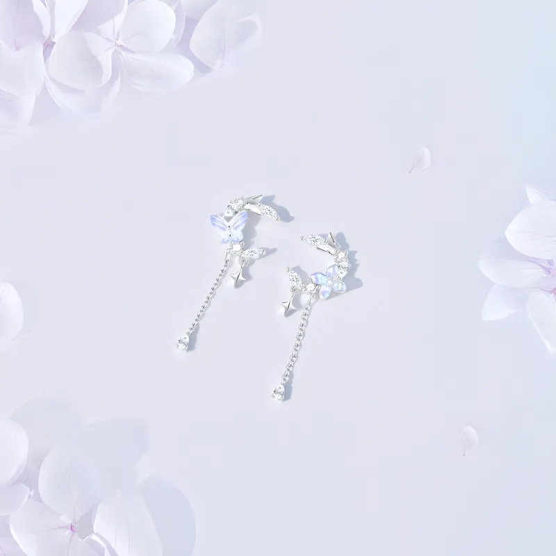 OGDAID S925 Silver Earrings Women's-2