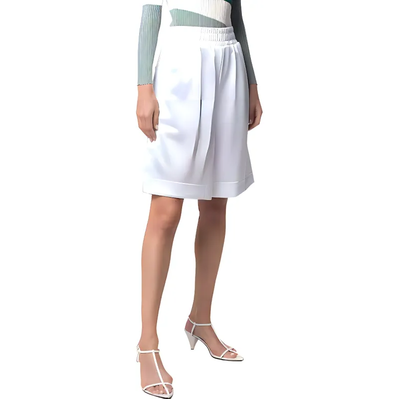 FENDI Logo Knee-Length Shorts-2