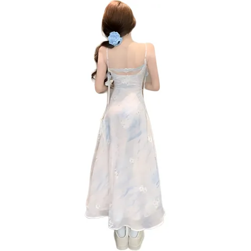 Mu Xiao Xin Slip Dresses Women's Multicolor