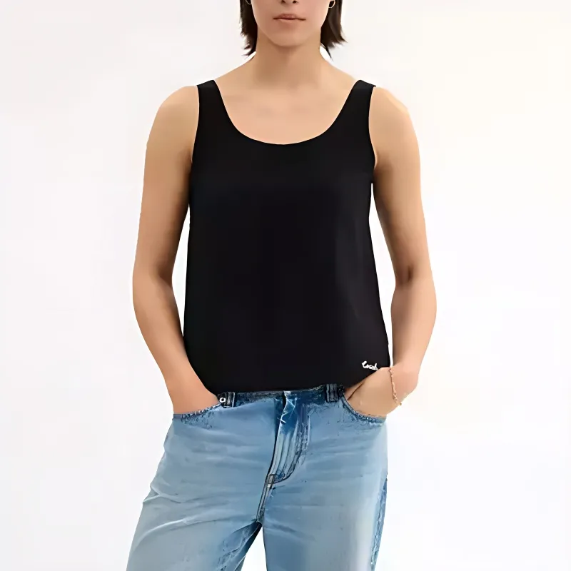 COACH Tank Tops Women's Black-1