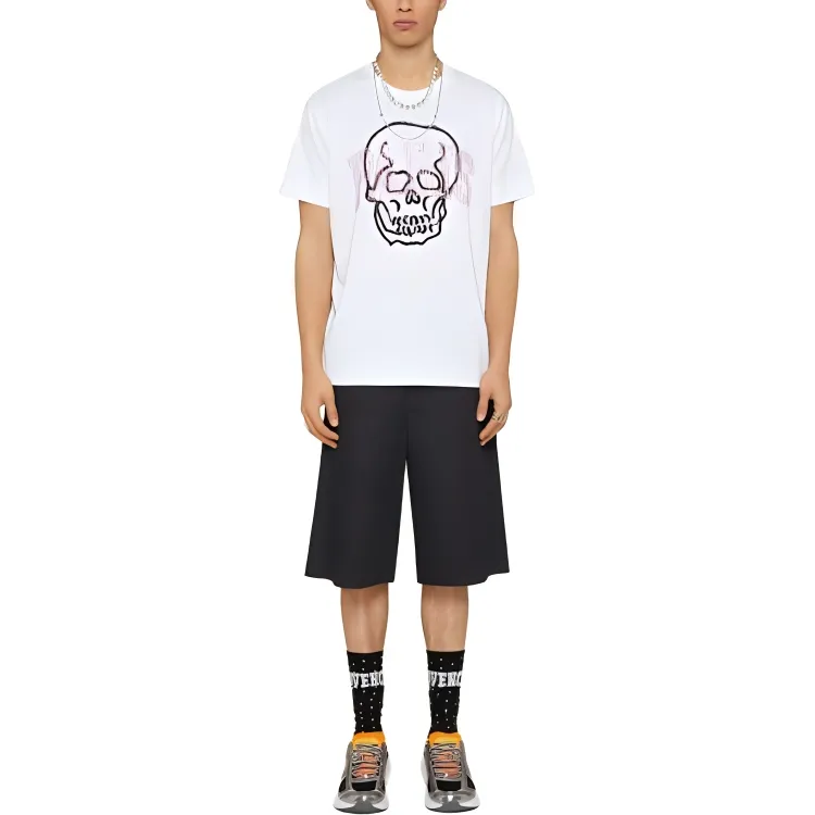 Givenchy T-Shirts Men White-2