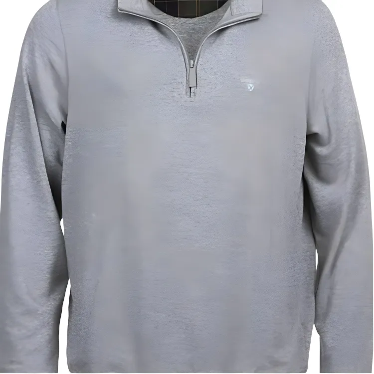 BARBOUR Batten Half Zip Sweatshirt Men's Gray-4