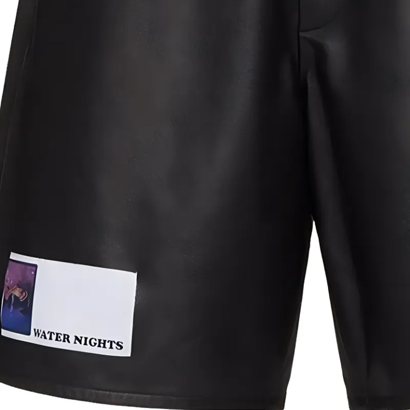 Valentino Casual Shorts Men's Black-4
