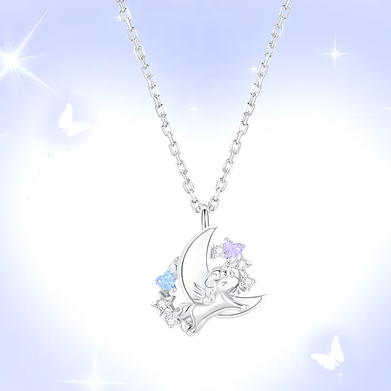 OGDAID S925 Silver Necklaces Women's-1