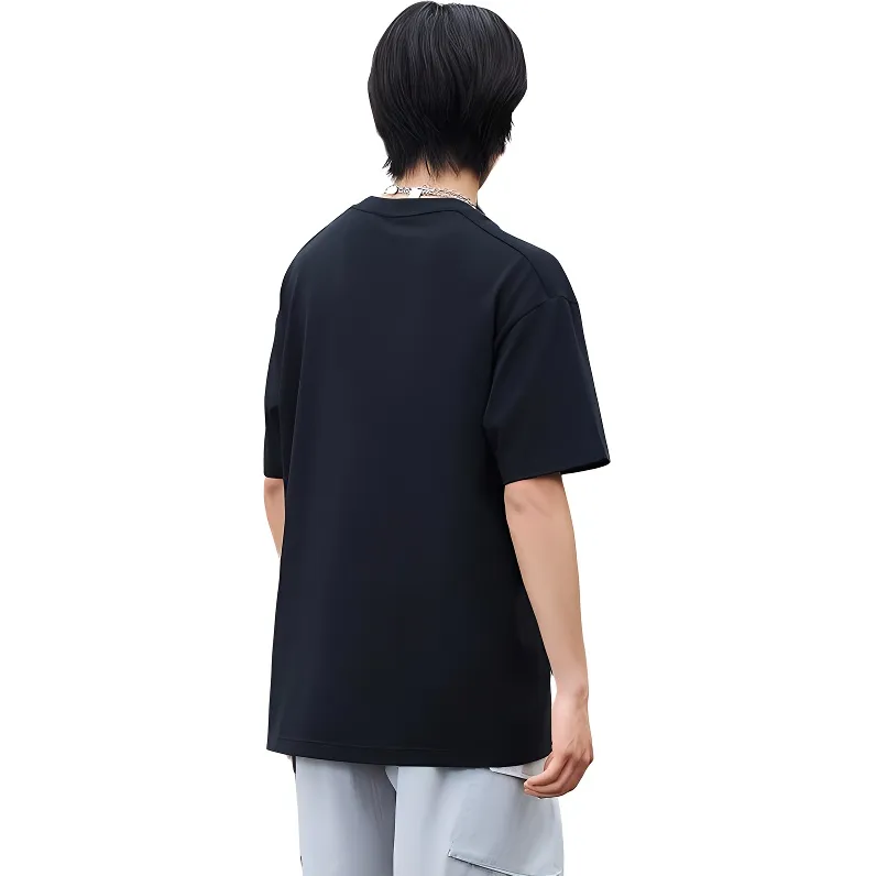 LiNing Skateboard T Shirt Unisex Black-2