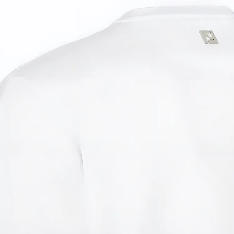 FENDI T Shirts Men White-4