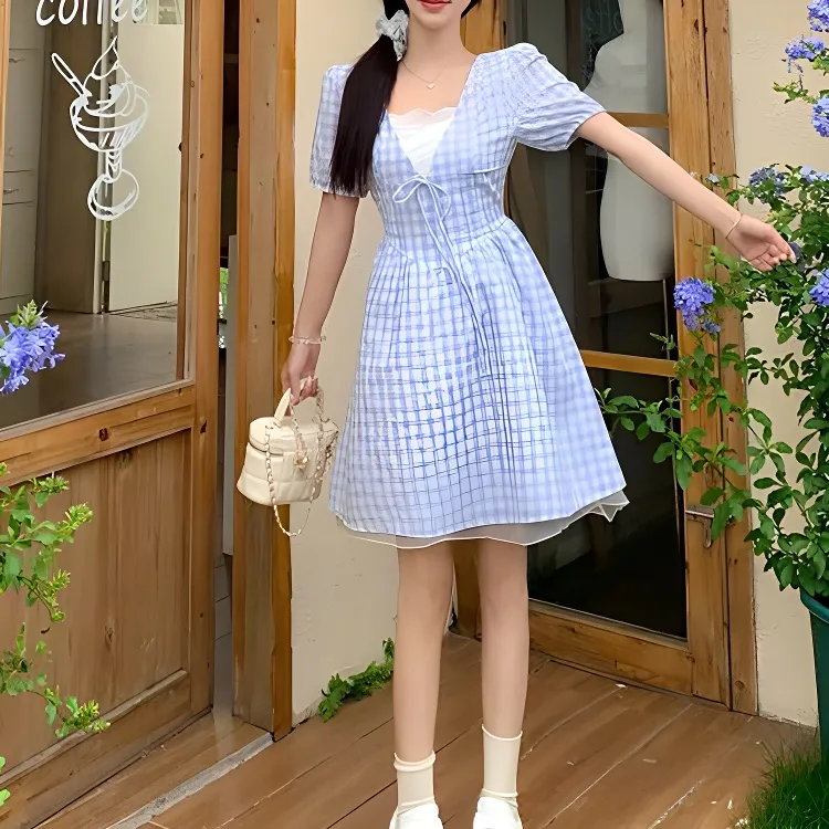TORIGHT Short Sleeved Dress Women's-2