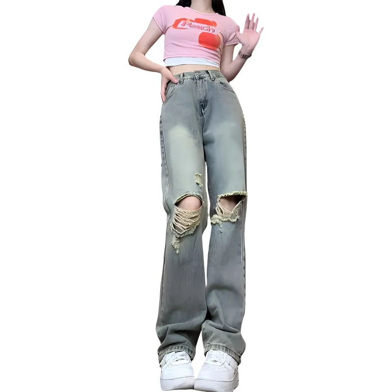 The New Age Family Jeans Women's Yellow Mud-4