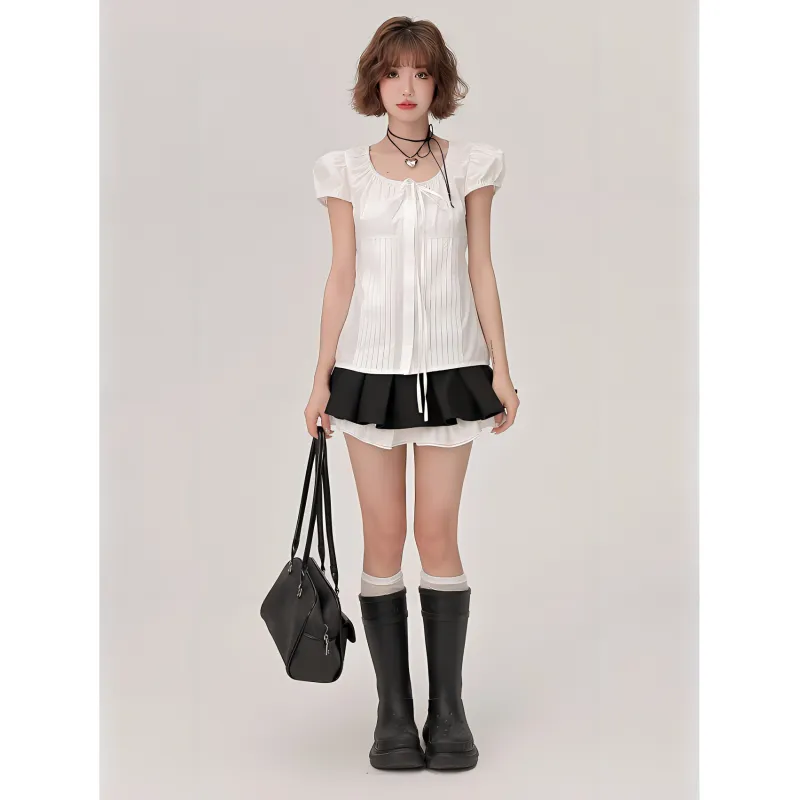 SLEEP AT 11 T Shirts Women's White-2