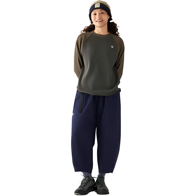 ANGAORUO Sweatshirt Women's Olive Green-1