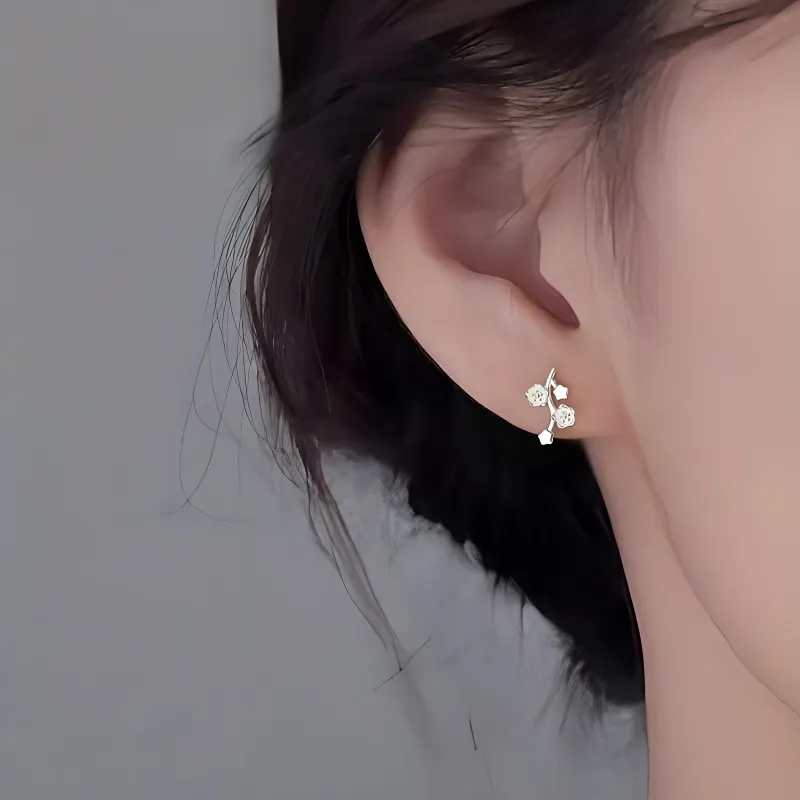 Universe Search Alloy Stud Earrings Women's-1