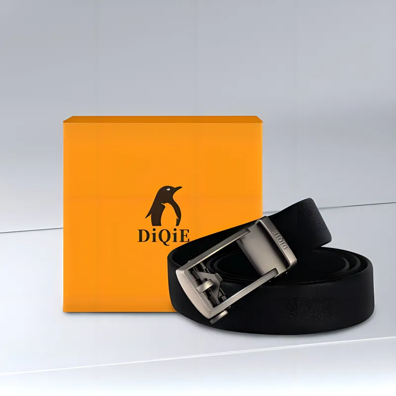 Emperor Penguin Top Grain Cow Leather Belts Unisex Width  3.5cm-5