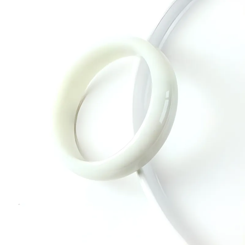 South Asia Bean Type Jadeite Bangles Unisex-1