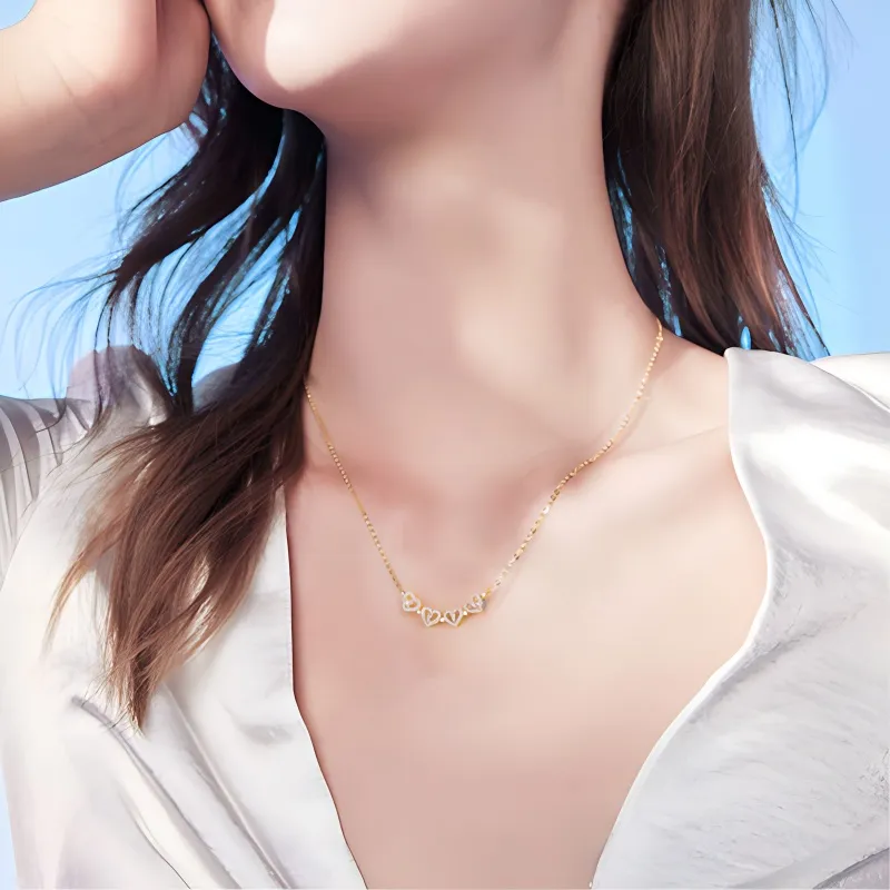 Bifeiman 999 Fine Silver Necklaces Women's-5