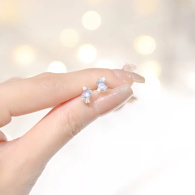 OGDAID S925 Stud Earrings Women's-2