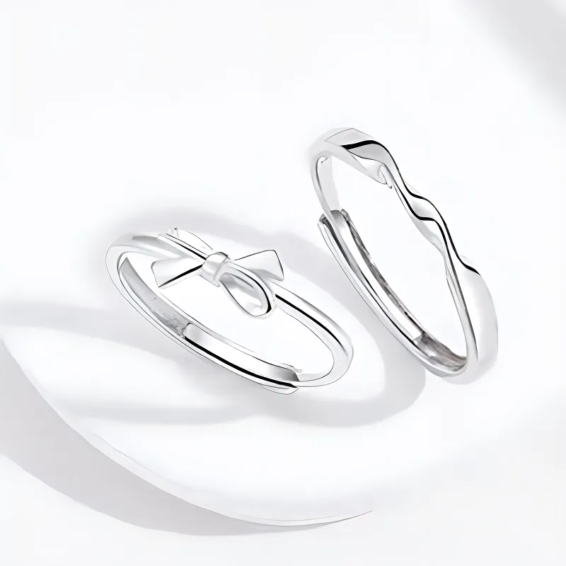 YINCHIE 925 Sterling Silver Rings Unisex-1