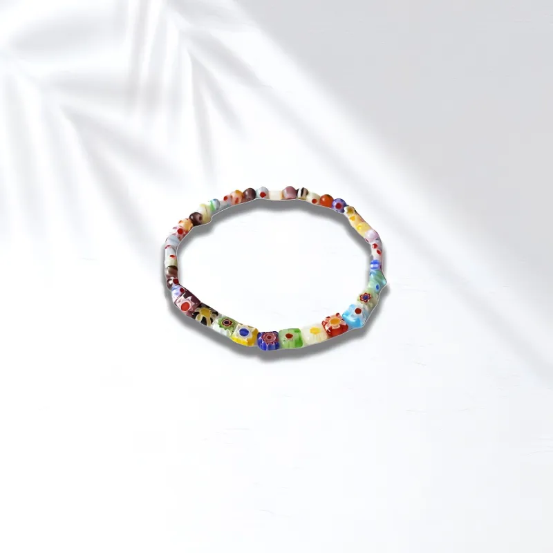 Datang Guoding Colored Glaze Jade Bracelets Women's-5