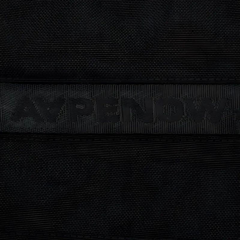 Aape Polyamide Shoulder Bag Unisex Black-3