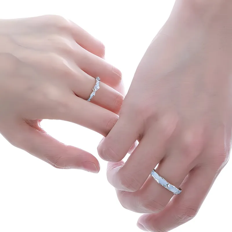 UZIID 999 Fine Silver Rings Unisex-3