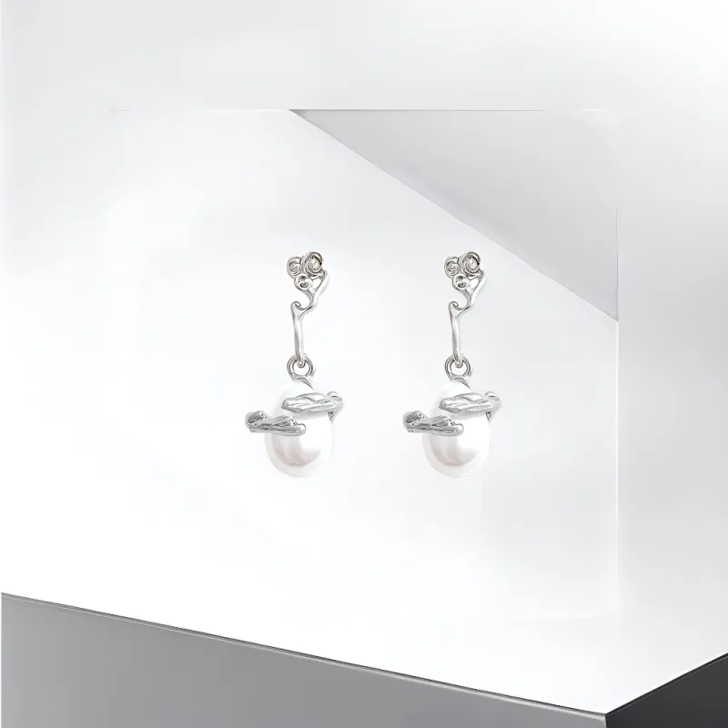 Universe Search Alloy Earrings Women's-5