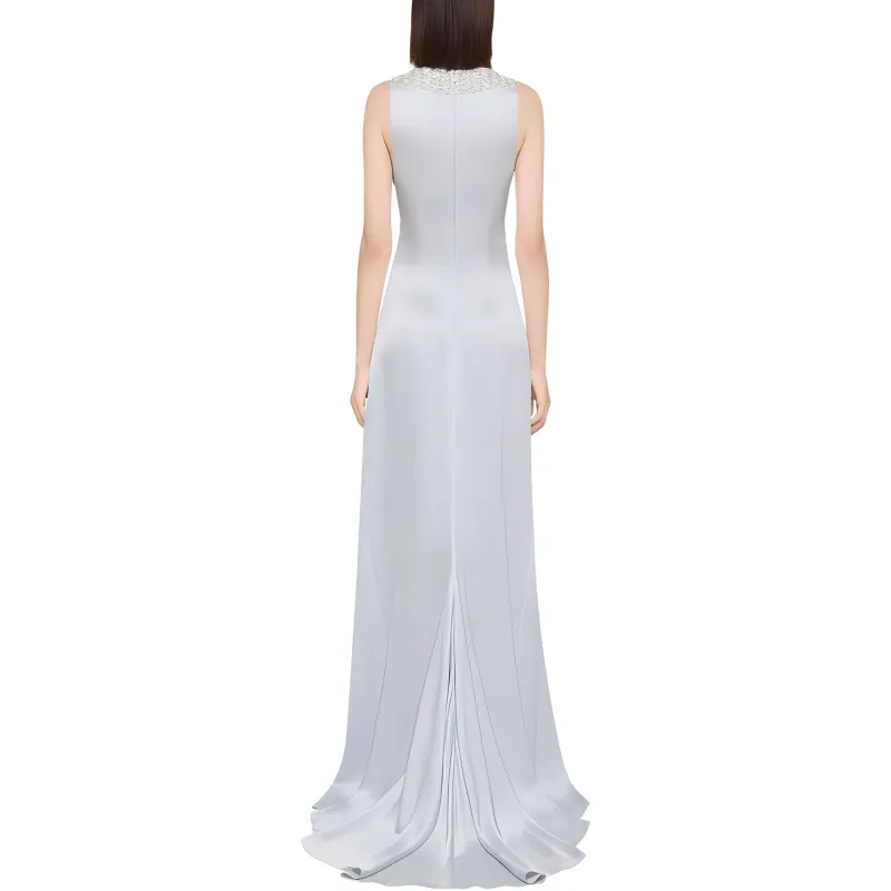Givenchy SS25 Sleeveless Dress Women's Light Blue-2