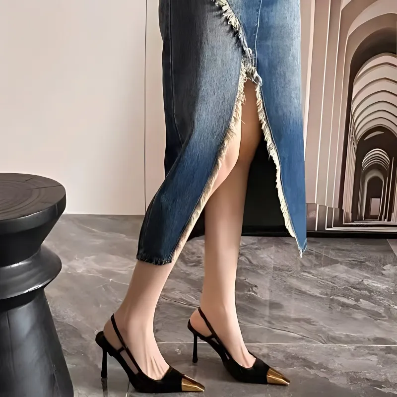 Feo Dvke Slim Heel High Heels Women's Gift Box Set-3
