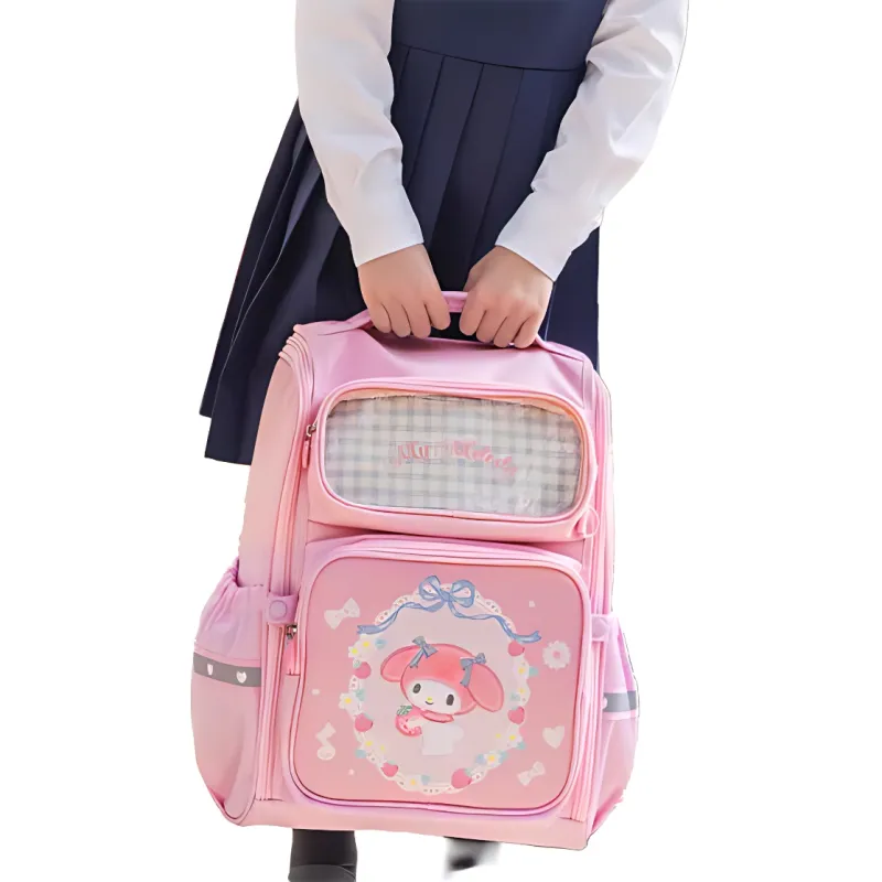 Sanrio Polyester Backpack Pink/Purple-3
