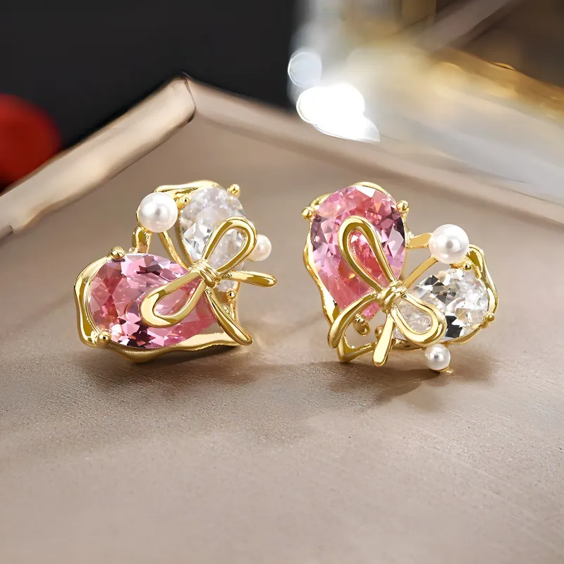 Universe Search S925 Silver Stud Earrings Women's-2