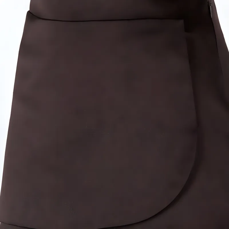 FENDI Casual Short Skirts Women's Brown-4