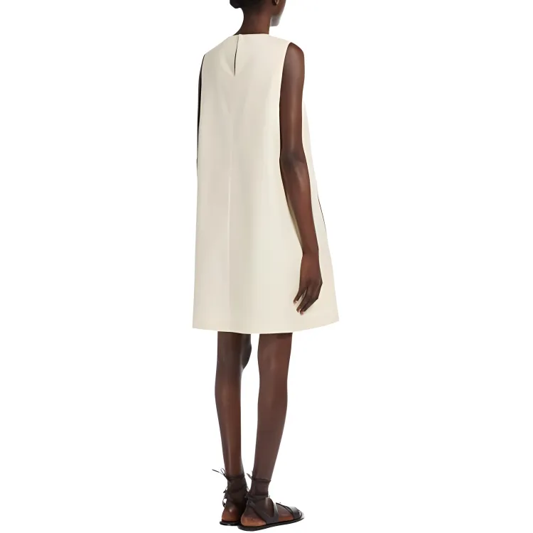 WEEKEND MaxMara Sleeveless Dress Women's Beige-1