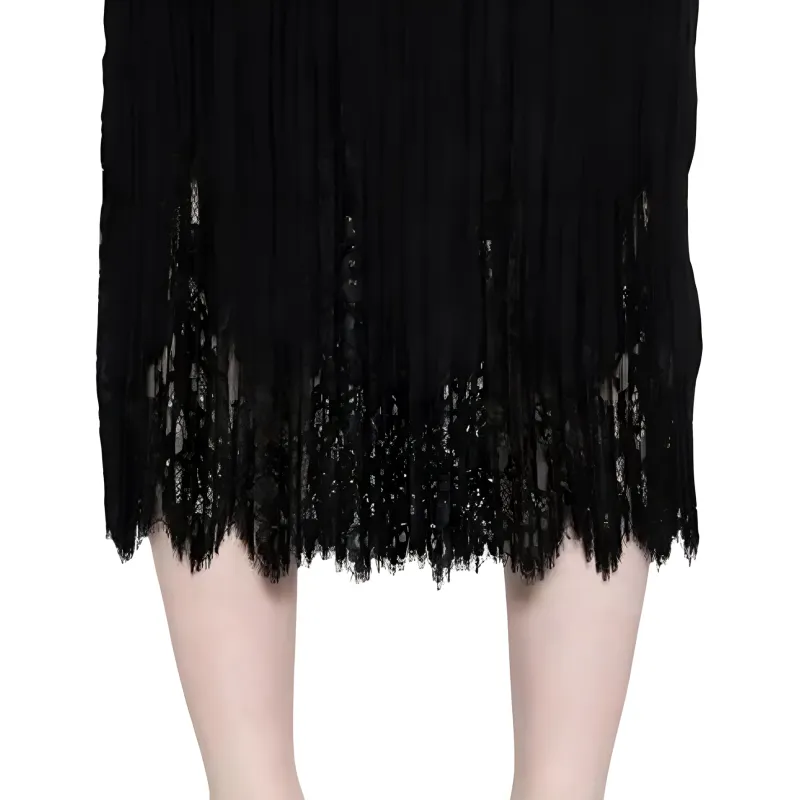 Zimmermann Casual Long Skirts Women's Black-4