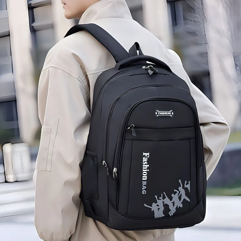TINYAT Oxford Backpack Regular Men's Multicolor-1