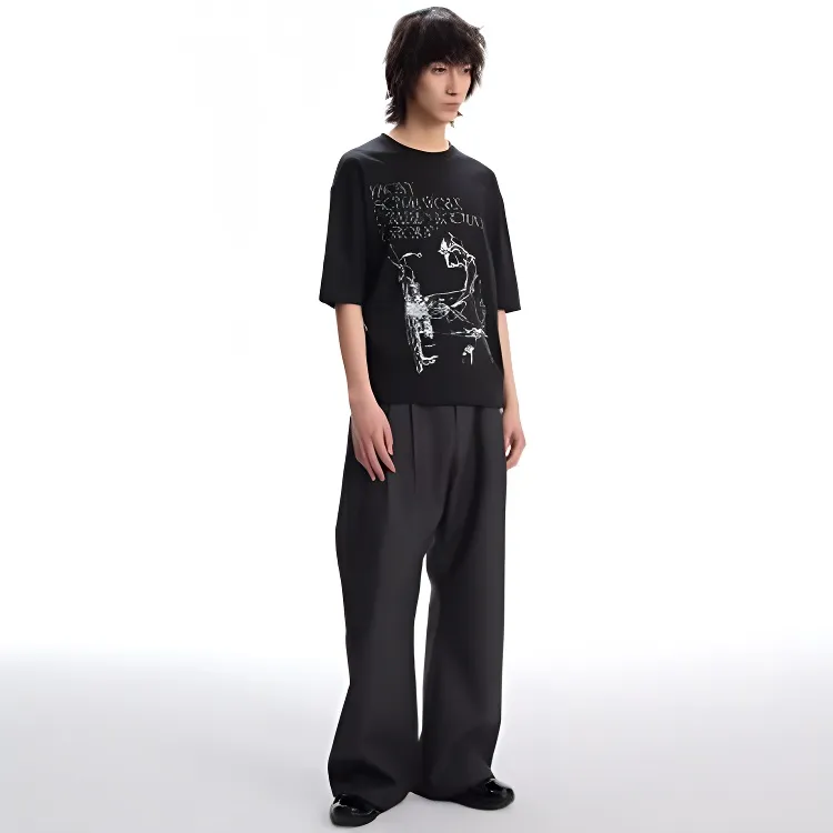 DAND T Shirts Unisex Black-3