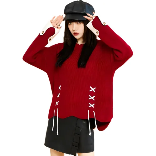X MOOM Knitwear Women's Red