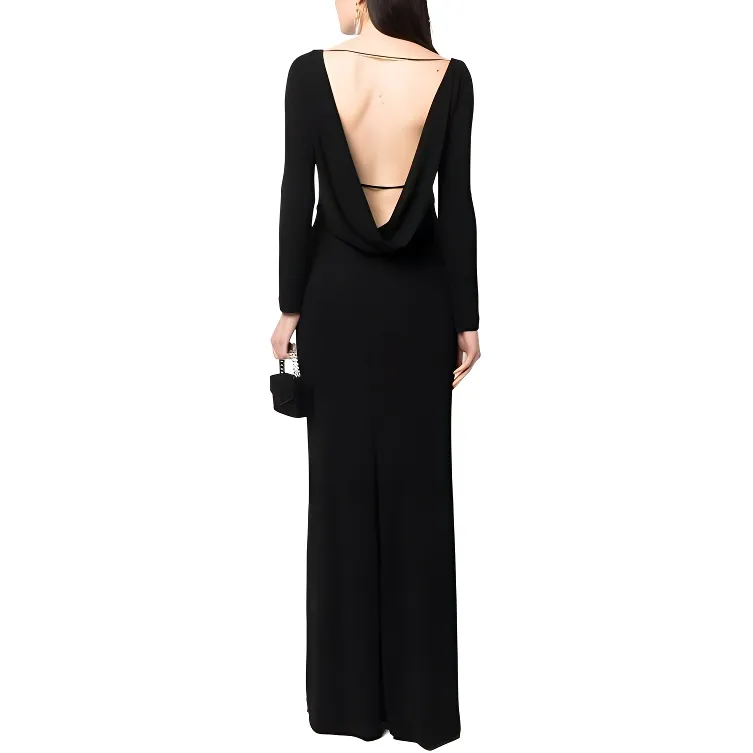 DSQUARED 2 Chain Linked Open Back Sheath Dress-3
