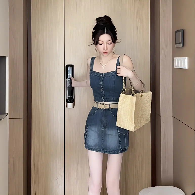 AURORA MUSE Two Piece Skirt Sets Women's-2