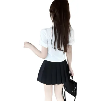Garbege Uniforms Women's White+Black